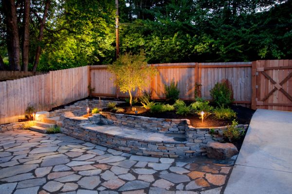 Stone Terrace Installation in Rancho Cucamonga