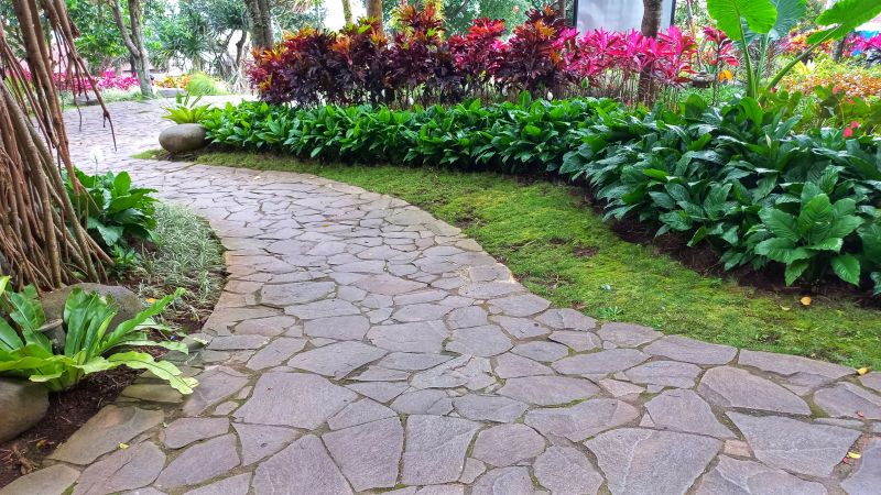 Stylish Paver Path